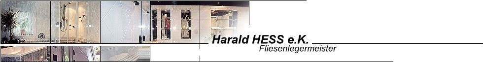 Fliesen - Fliesenlegermeister Harald Hess